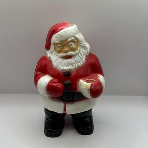 Vintage Noma hard plastic Santa light cover